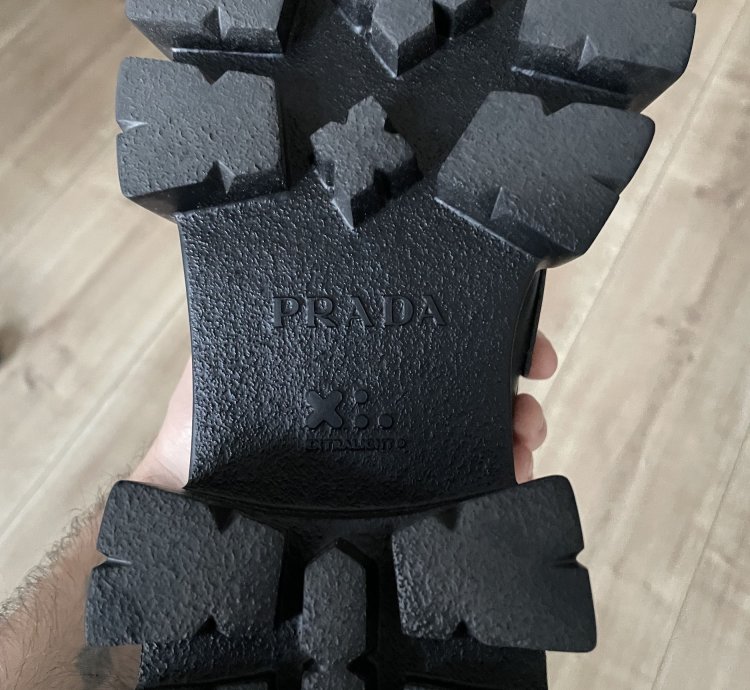 Prada Loafers Monolith Brushed Leather