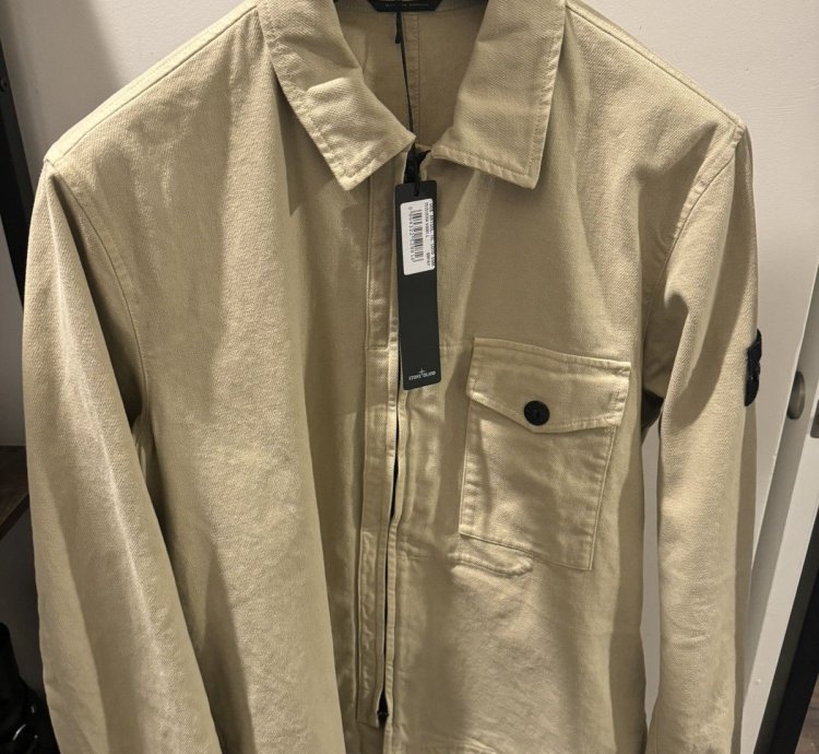 Stone Island Overshirt Light Jacket Tan Beige