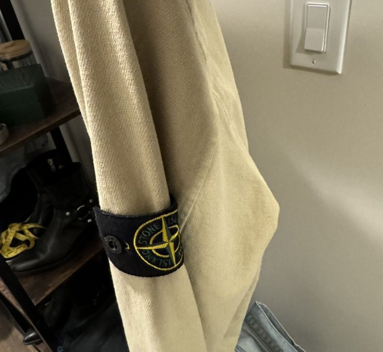Stone Island Overshirt Light Jacket Tan Beige