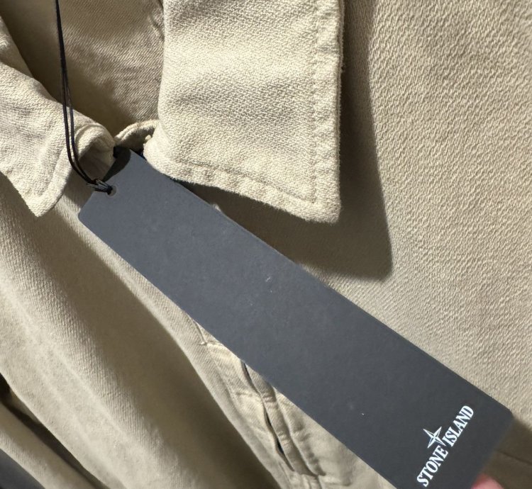 Stone Island Overshirt Light Jacket Tan Beige