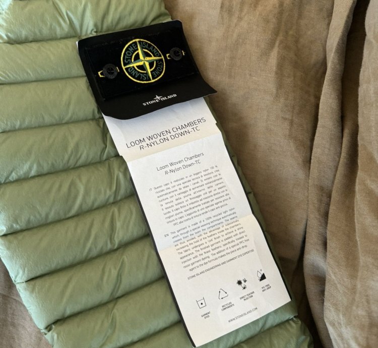 Stone Island Packable Down Jacket Sage Green