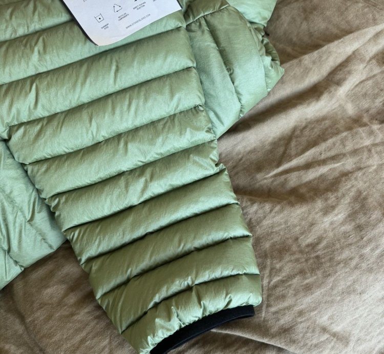 Stone Island Packable Down Jacket Sage Green