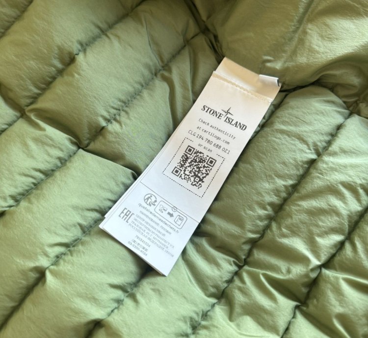 Stone Island Packable Down Jacket Sage Green