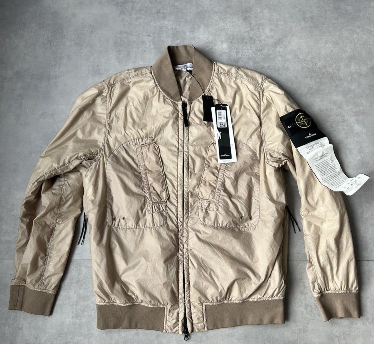 Stone Island Packable Garment Dyed Micro Yarn Bomber