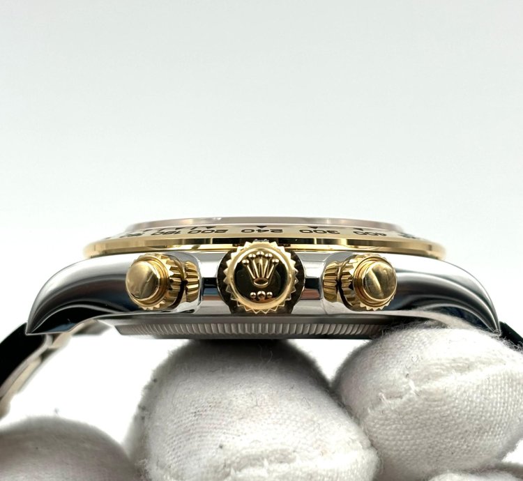 Rolex Daytona Unworn Cosmograph Daytona 40mm Black Dial Two Tone Bracelet 126503 Box Papers 2024