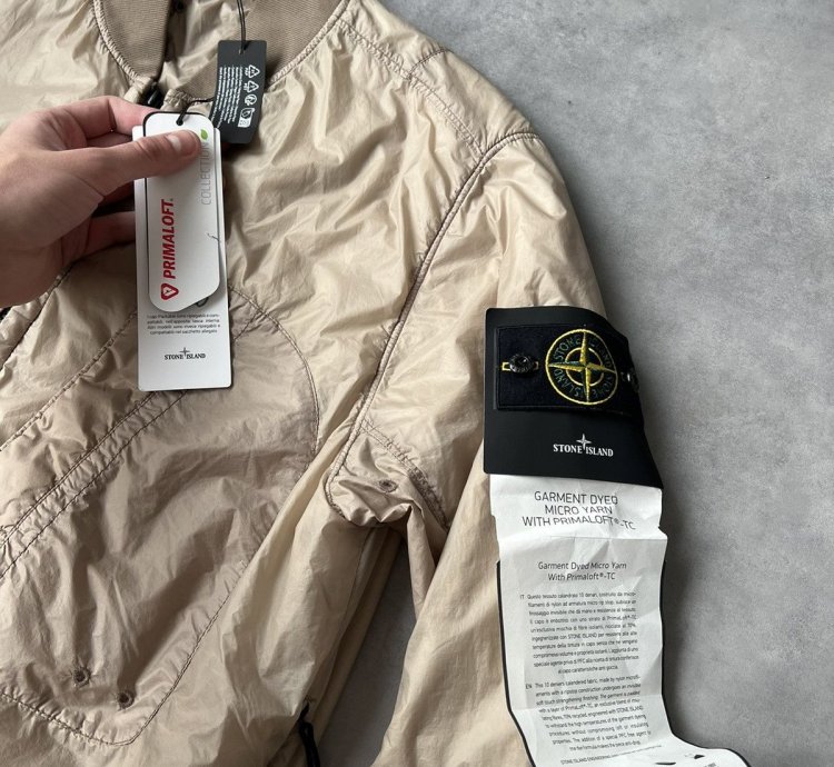 Stone Island Packable Garment Dyed Micro Yarn Bomber