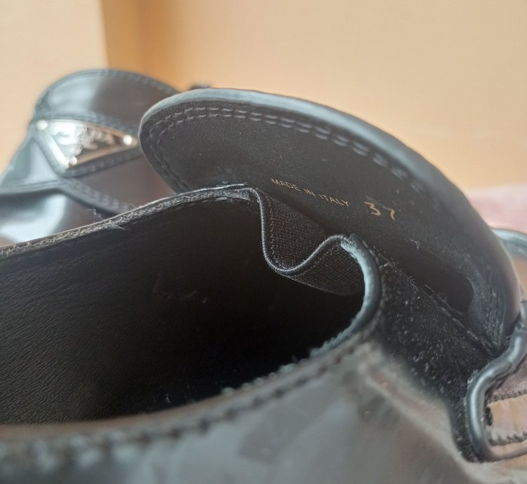 Prada Logo Loafers