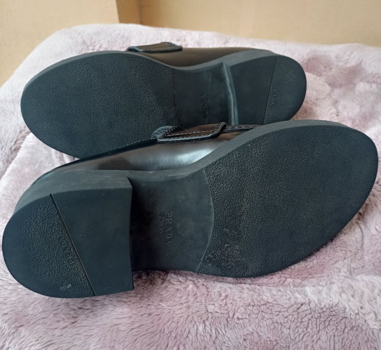Prada Logo Loafers
