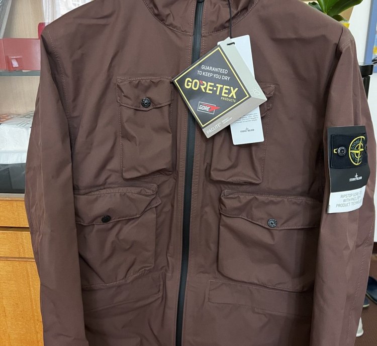 Stone Island Packable Jacket - Brown