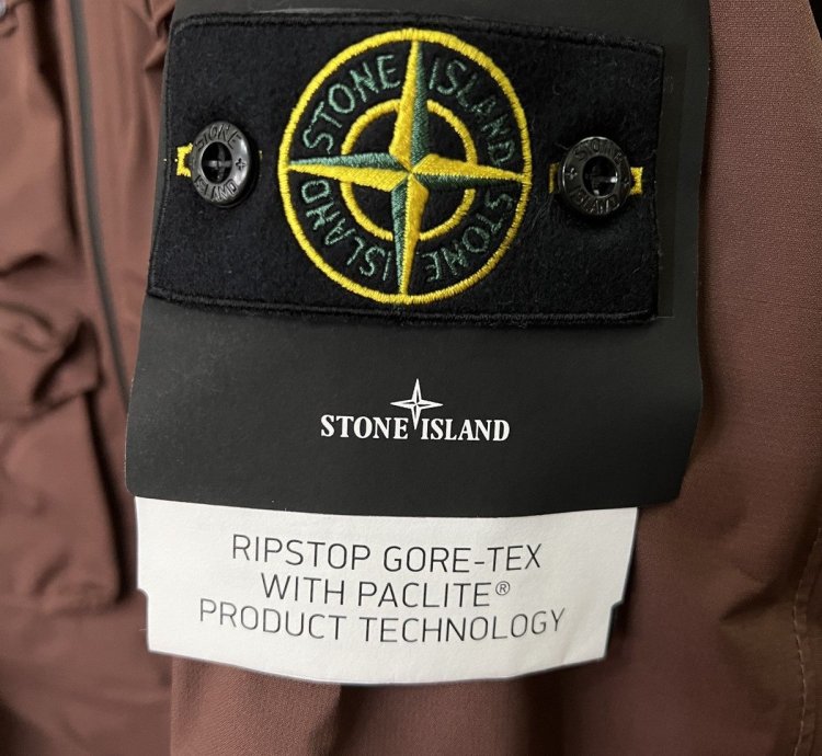 Stone Island Packable Jacket - Brown