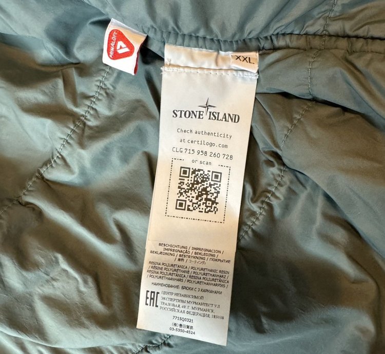 Stone Island Padded Zipped Overshirt Jacket Petrol