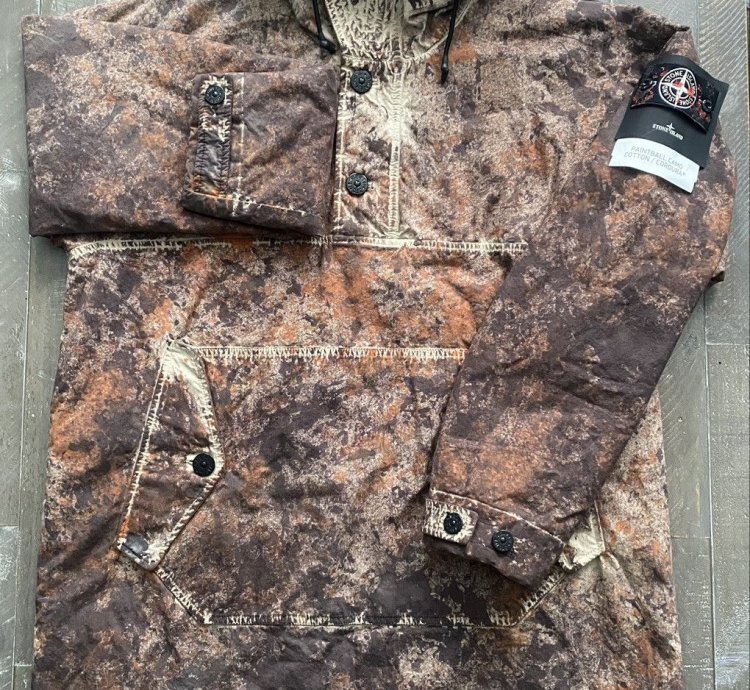 Stone Island Paintball Camo Anorak