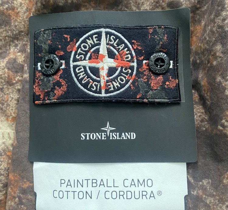 Stone Island Paintball Camo Anorak