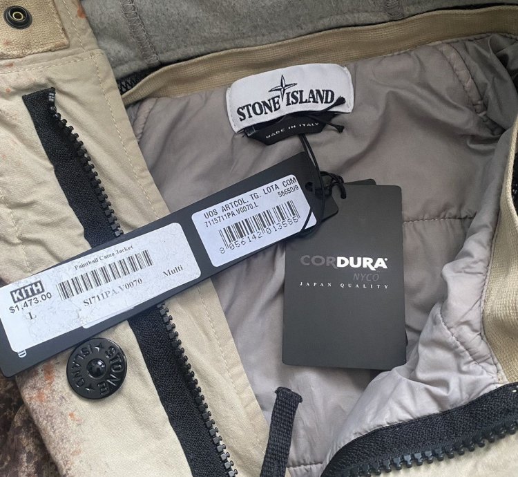 Stone Island Paintball Camo Anorak