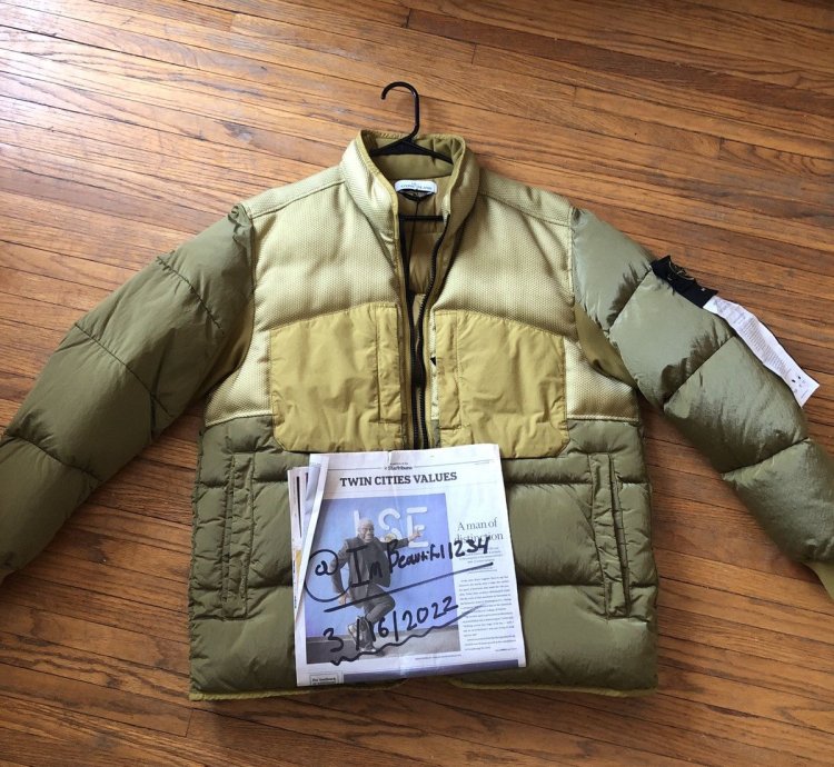 Stone Island Panama Modified Down Jacket olvie
