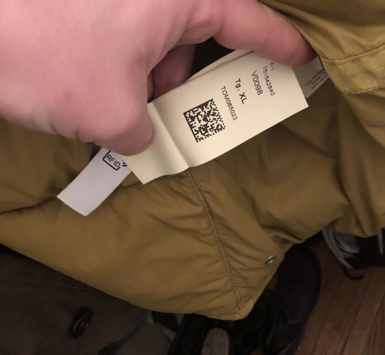 Stone Island Panama Modified Down Jacket olvie