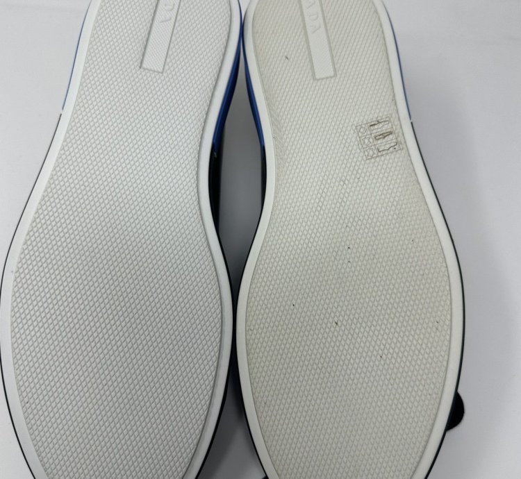 Prada Low Top Leather Sneakers