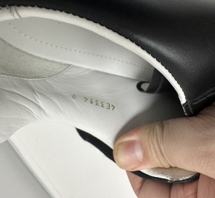 Prada Low Top Leather Sneakers