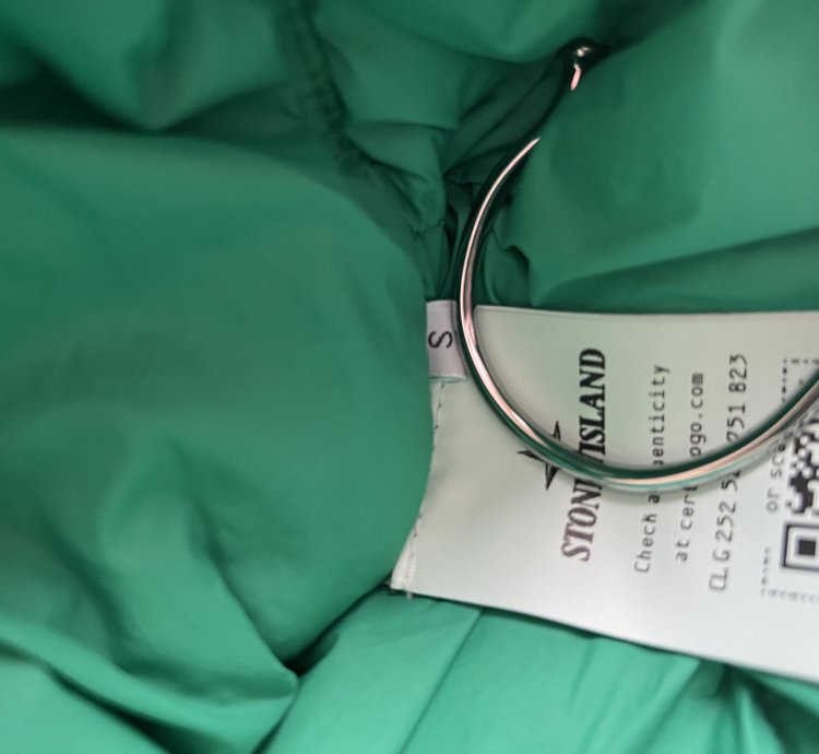 Stone Island Panama Nylon Metal Down Jacket In Green