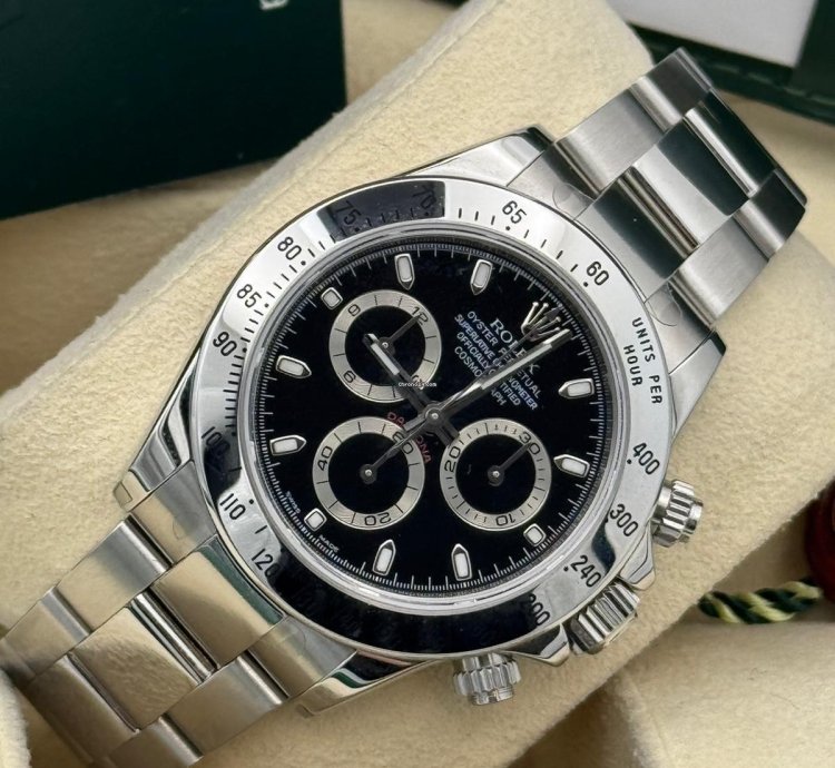 Rolex Daytona Unworn Stickers Original Purchase Receipt In Stock
