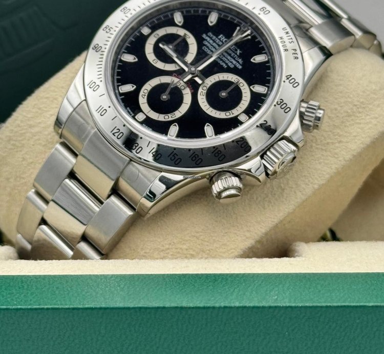Rolex Daytona Unworn Stickers Original Purchase Receipt In Stock