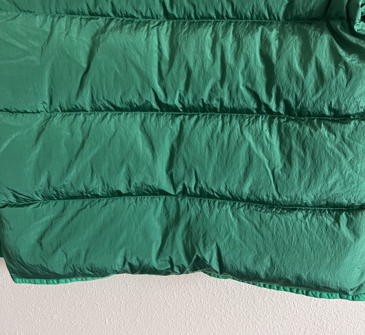 Stone Island Panama Nylon Metal Down Jacket In Green