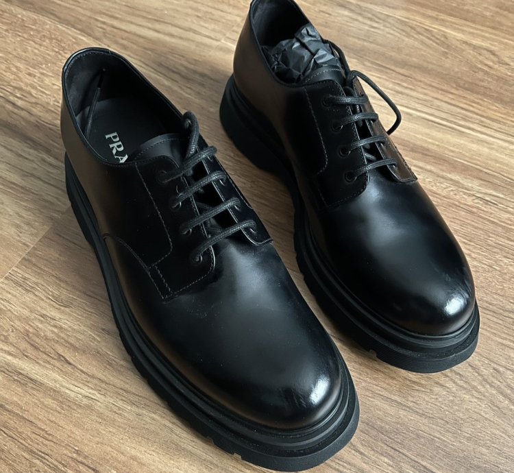 Prada Lug Sole Derby