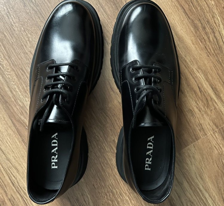 Prada Lug Sole Derby