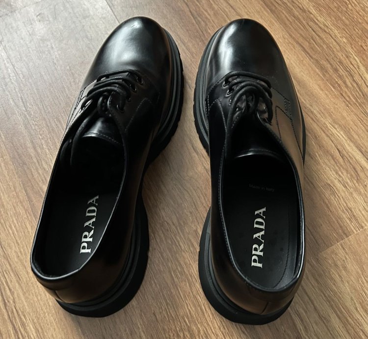Prada Lug Sole Derby