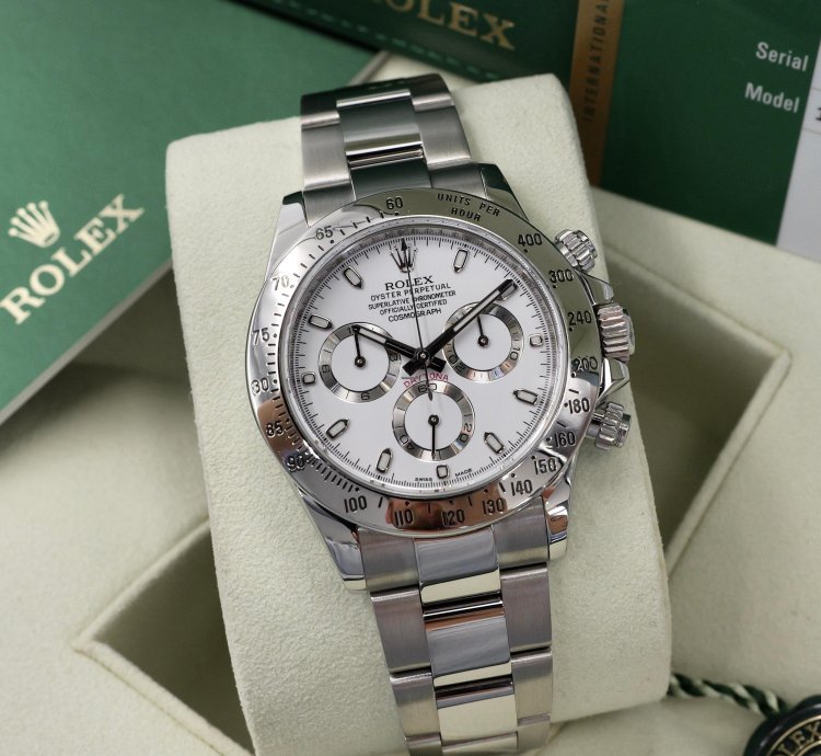 Rolex Daytona White Aph Dial