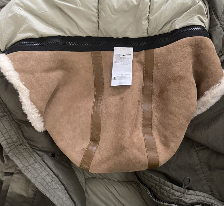 Stone Island Parka 50 Fili Resinata Down
