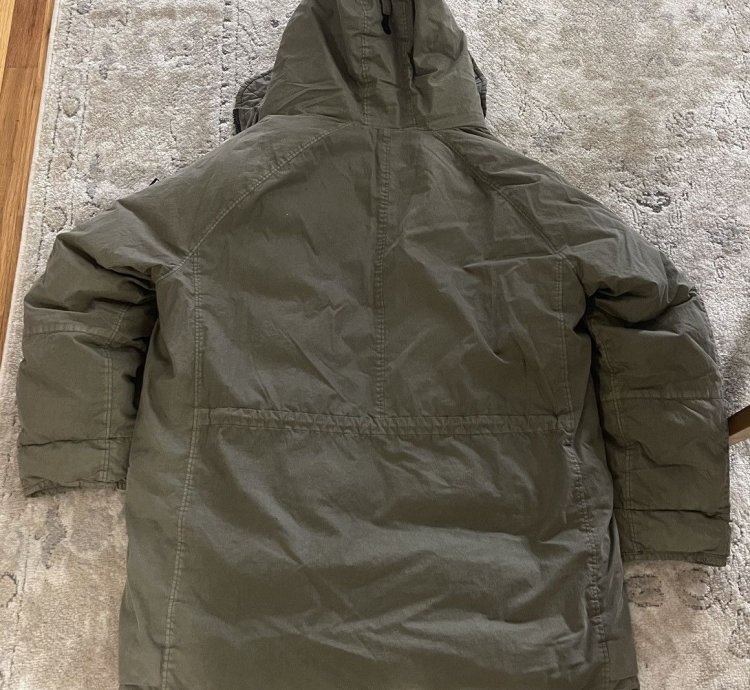 Stone Island Parka 50 Fili Resinata Down