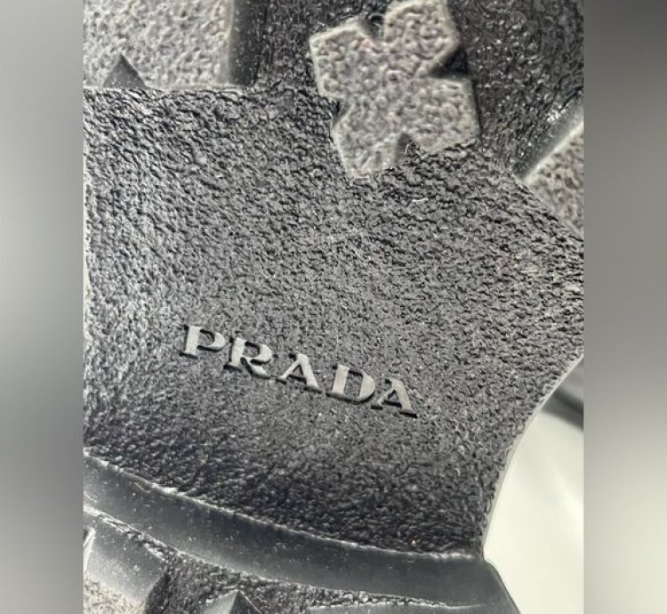 Prada Lug-sole Leather Combat Boots