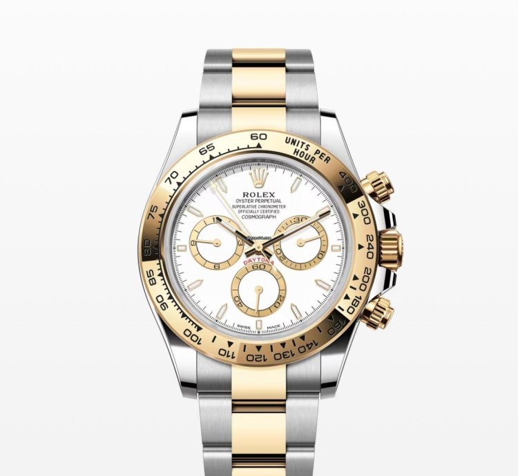 Rolex Daytona White Dial Gold And Steel New Unworn 2024