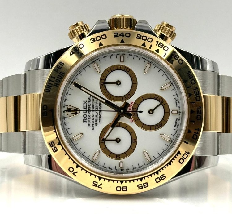 Rolex Daytona White Dial Two Tone Bracelet 126503 Unworn 2025