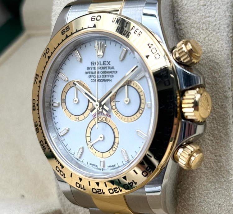 Rolex Daytona White Dial Two Tone Bracelet 126503 Unworn 2025