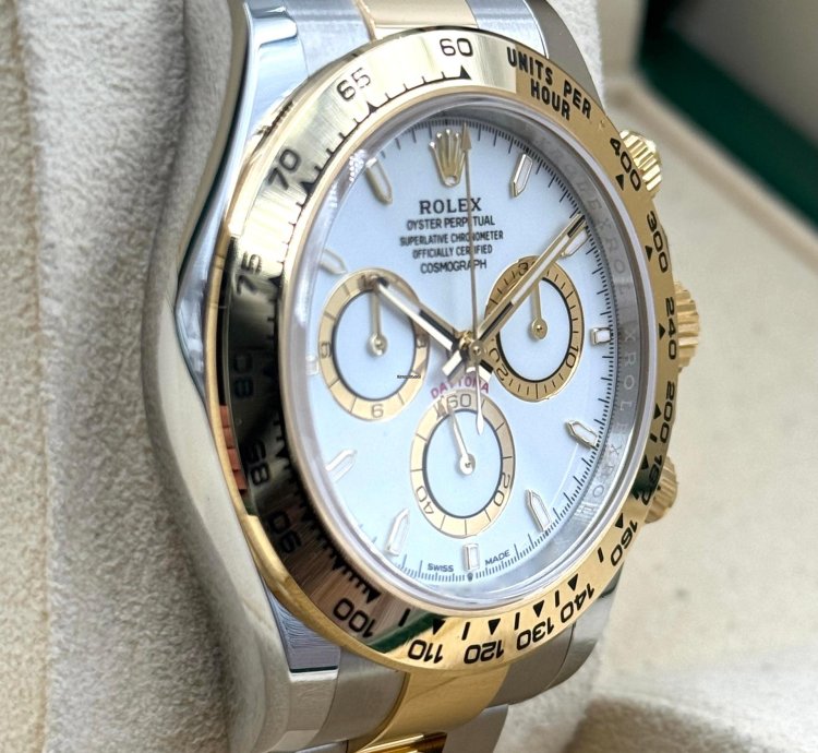 Rolex Daytona White Dial Two Tone Bracelet 126503 Unworn 2025