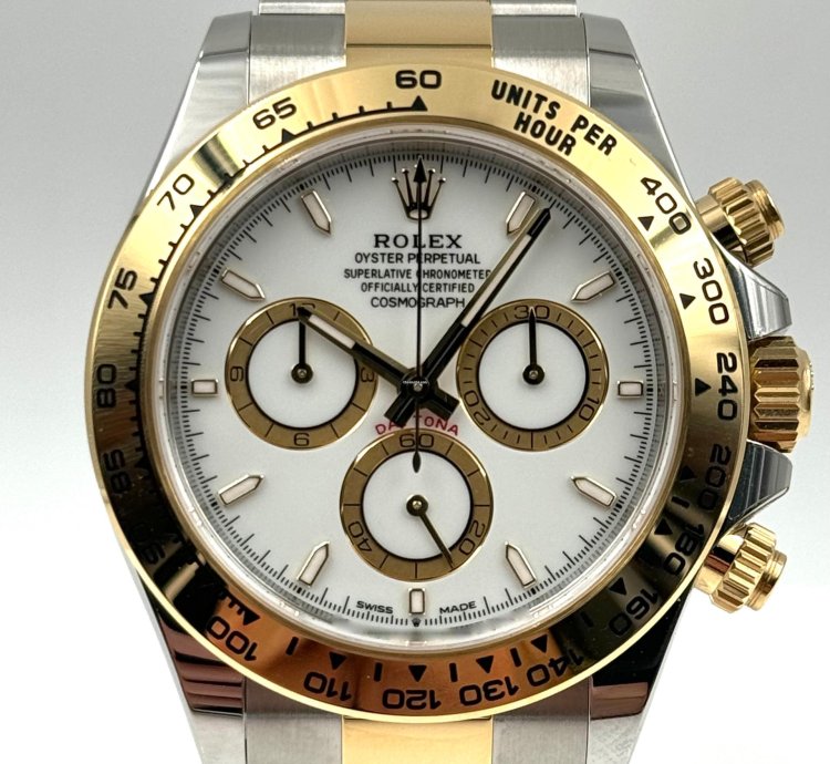 Rolex Daytona White Dial Two Tone Bracelet 126503 Unworn 2025