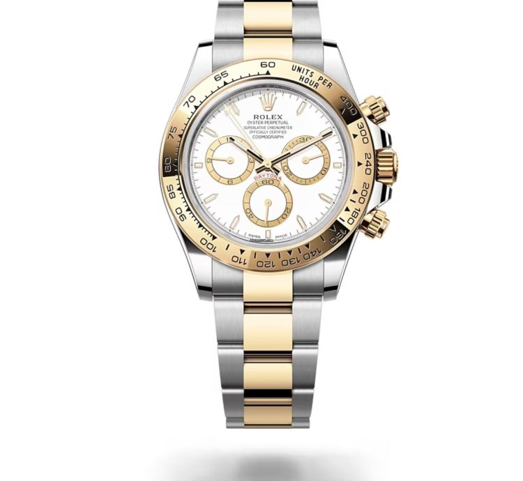 Rolex Daytona White Dial Two Tone Yellow 126503 New 2024
