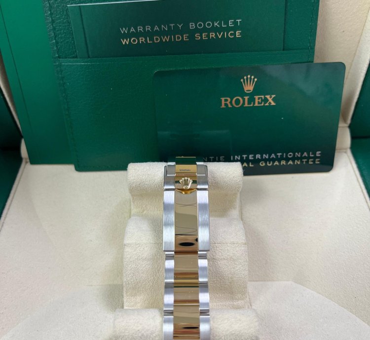 Rolex Daytona Yellow Gold And Steel Daytona Black Index Dial - Oyster Bracelet 126503