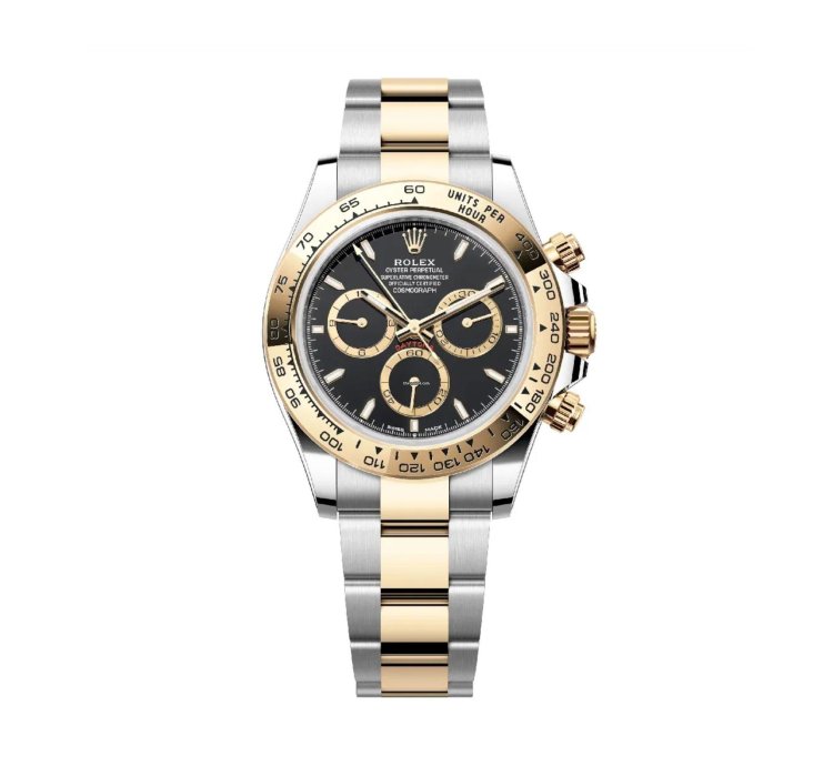 Rolex Daytona Yellow Gold And Steel Daytona Black Index Dial - Oyster Bracelet 126503