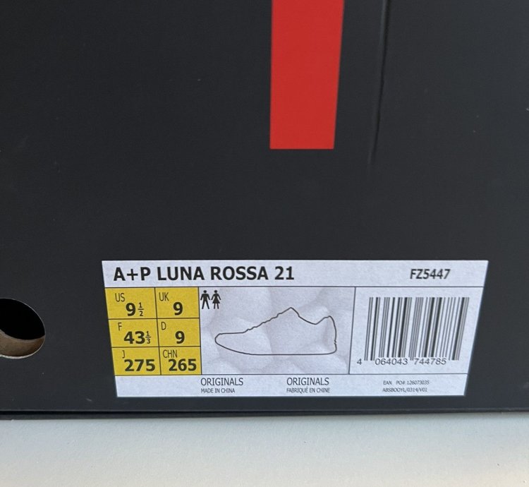 Prada Luna Rossa Adidas