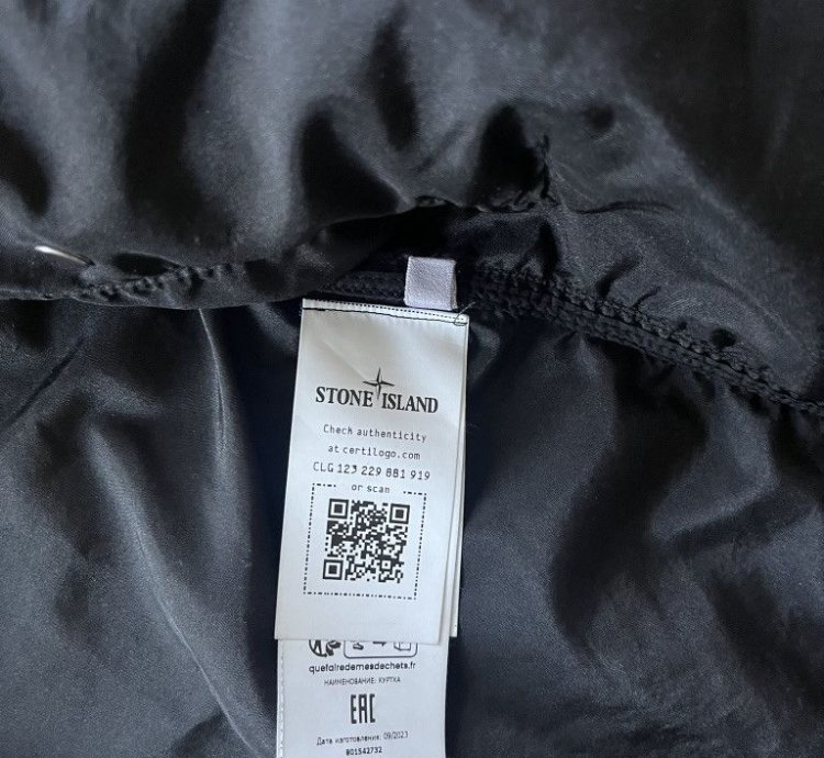 Stone Island Polyester Tela With David Light-tc Jacket