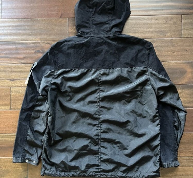 Stone Island Polyester Tela With David Light-tc Jacket