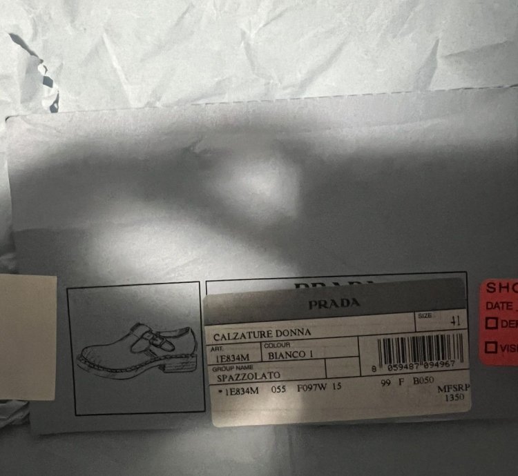 Prada Mary Jane Strape Shoe