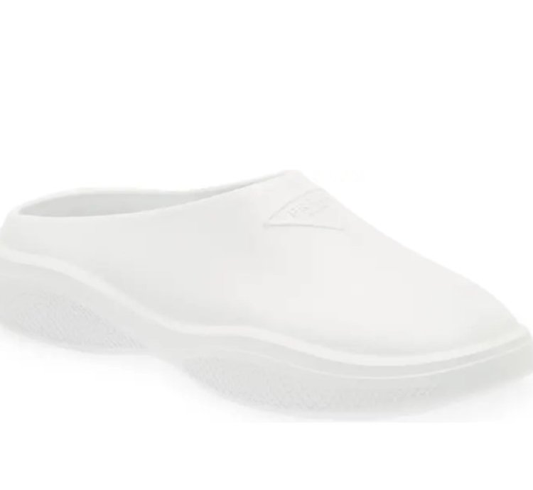 Prada Mellow Rubber Mules Shoes White Men Eu 43 Us 10 625