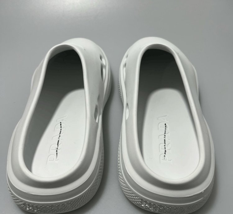 Prada Mellow Rubber Mules Shoes White Men Eu 43 Us 10 625