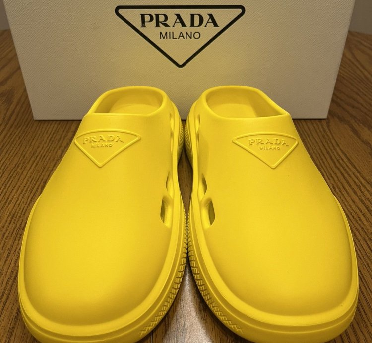 Prada Mellow Rubber Slip On