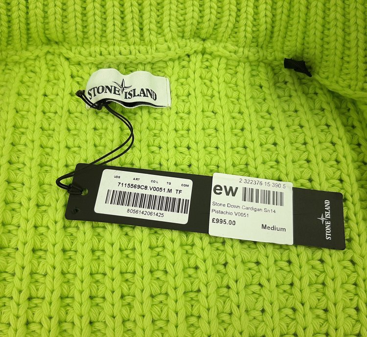 Stone Island President Knit 3in1 Jacket Green Size