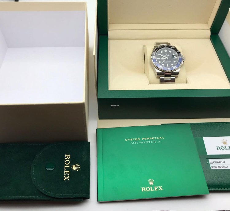 Rolex Gmt-master Ii 116710 Blnr Batman 2017
